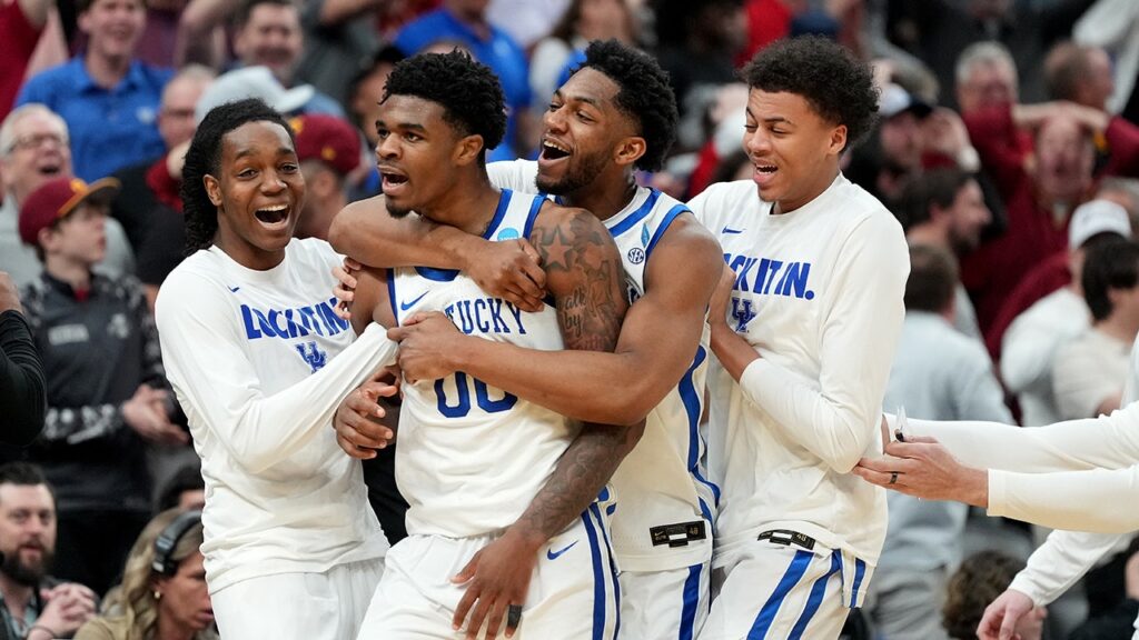 Kentucky survives Santa Clara in overtime thriller after Otega Oweh’s miracle buzzer-beater