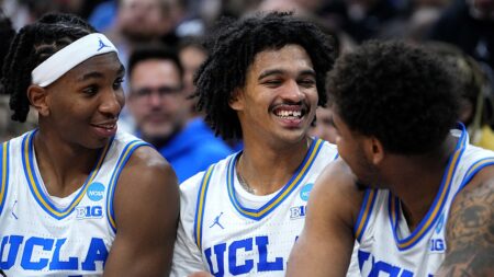 UCLA’s Skyy Clark loses front tooth in March Madness thriller to help Bruins seal first-round victory UCLA’s Skyy Clark loses front tooth in March Madness thriller to help Bruins seal first-round victory