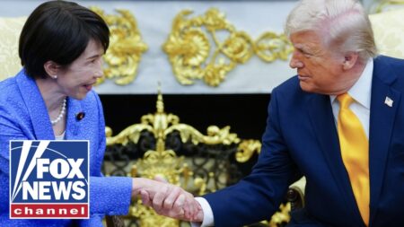 WATCH: Trump hosts dinner with Japanese PM Sanae Takaichi at White House