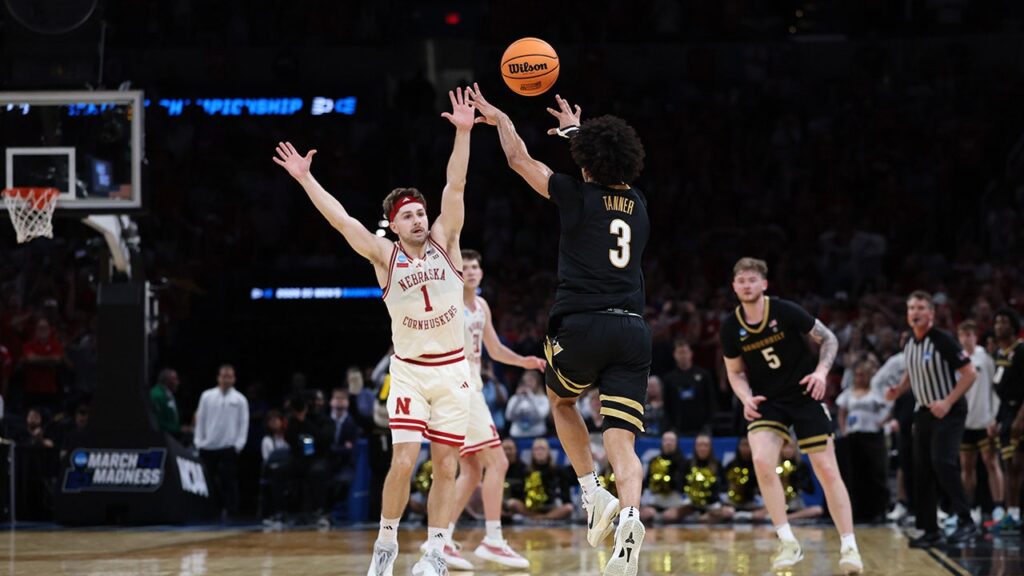 Vanderbilt’s Hail Mary shot misses by narrowest of margins as Nebraska advances to Sweet 16 in epic fashion Vanderbilt’s Hail Mary shot misses by narrowest of margins as Nebraska advances to Sweet 16 in epic fashion