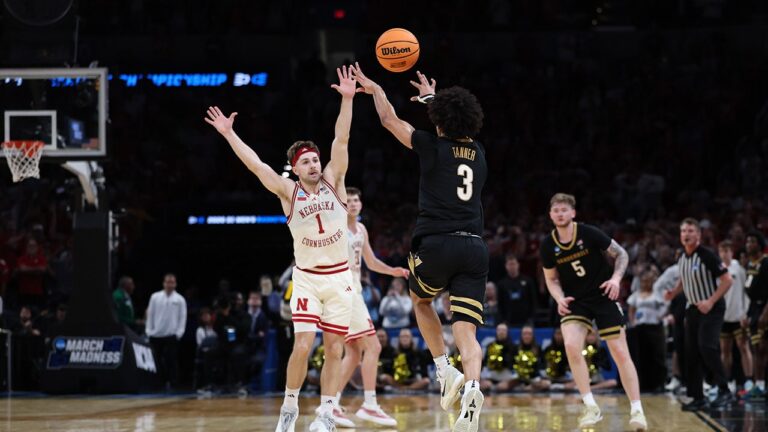 Vanderbilt’s Hail Mary shot misses by narrowest of margins as Nebraska advances to Sweet 16 in epic fashion Vanderbilt’s Hail Mary shot misses by narrowest of margins as Nebraska advances to Sweet 16 in epic fashion