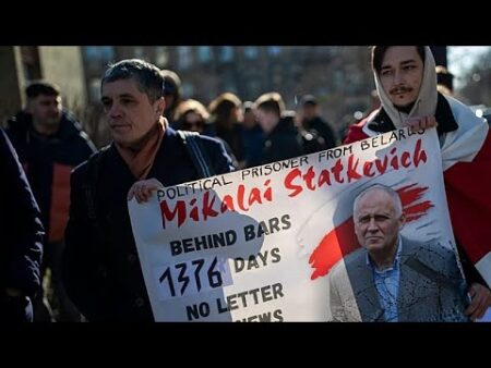 US envoy meets Belarus’ leader Aliaksandr Lukashenka to push for political prisoner releases