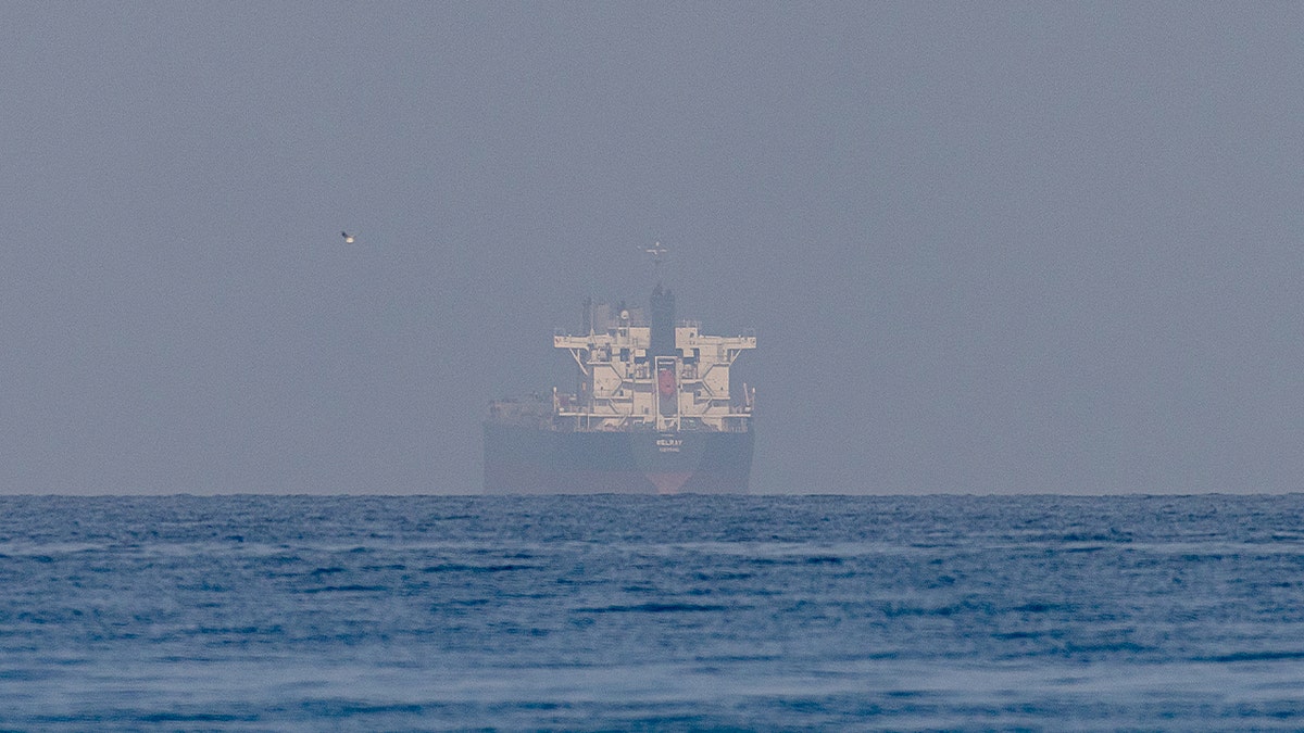 Bulk Carrier Belray in the Gulf.
