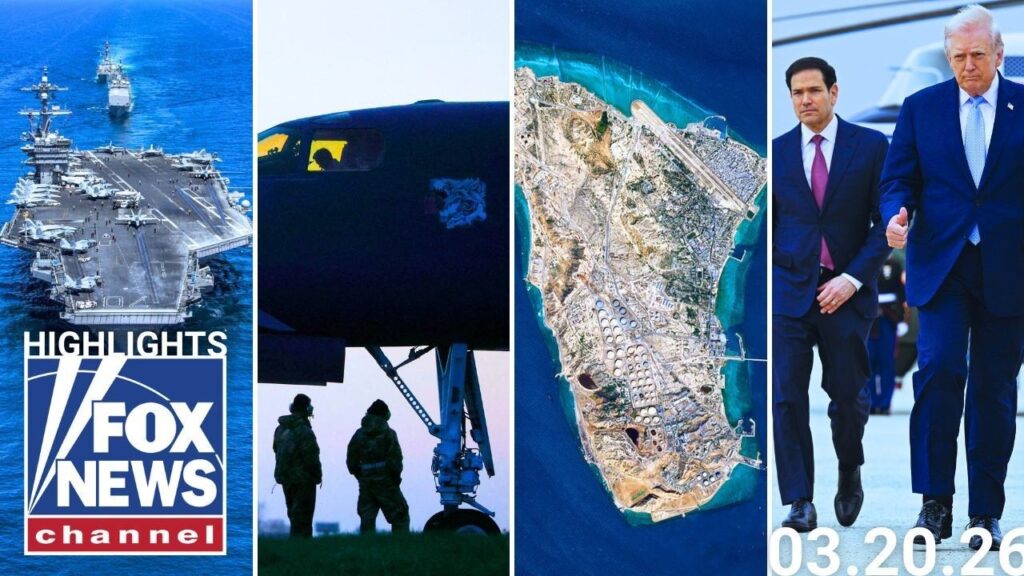 Fox News Highlights – March 20th, 2026