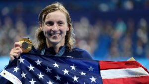 Olympic legend Katie Ledecky shares what she’s learned about America