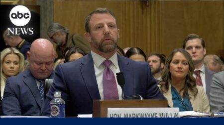 Trump’s DHS pick Markwayne Mullin faces grilling at confirmation hearing Trump’s DHS pick Markwayne Mullin faces grilling at confirmation hearing