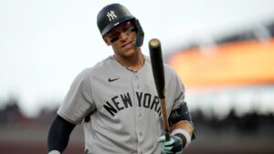 Yankees make MLB history as Aaron Judge strikes out four times on Opening Day Yankees make MLB history as Aaron Judge strikes out four times on Opening Day