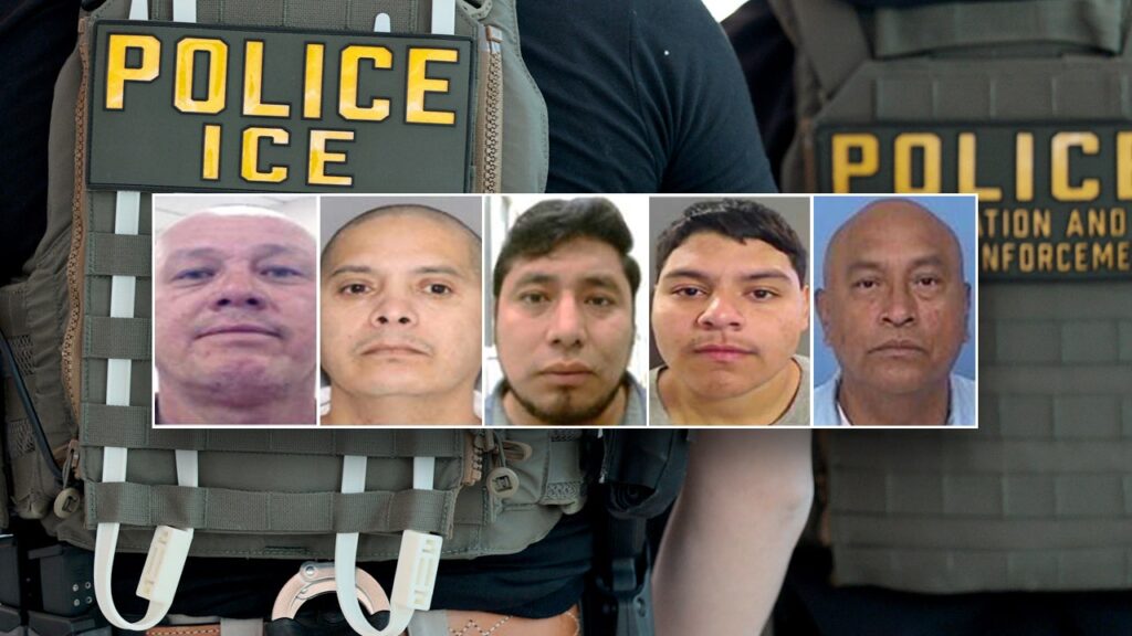 DHS arrests 5 illegal immigrants convicted of violent crimes including manslaughter, child assault DHS arrests 5 illegal immigrants convicted of violent crimes including manslaughter, child assault