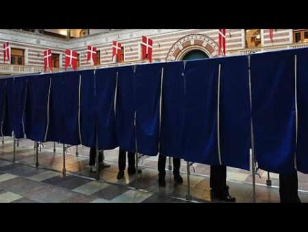 Denmark votes in snap election as Mette Frederiksen seeks third term