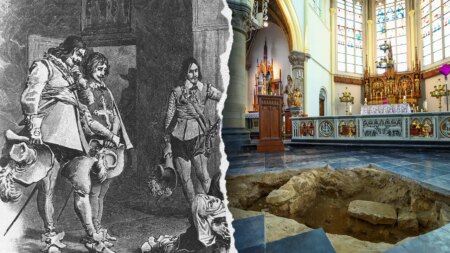 Legendary captain who inspired ‘The Three Musketeers’ may have been found under church altar