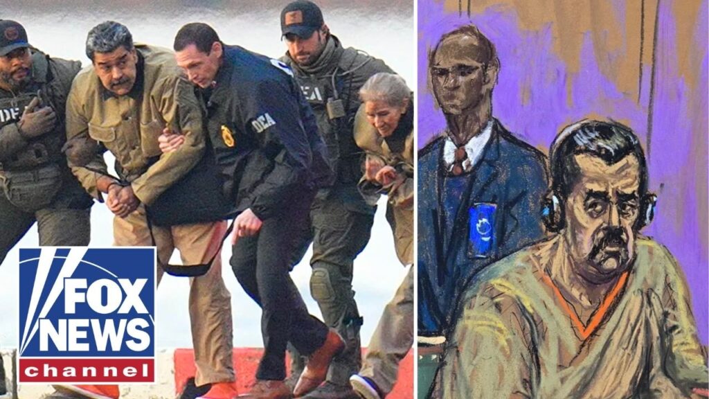 Maduro and his wife have arrived in federal court