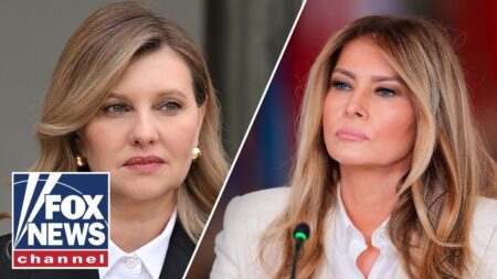 NEW: Melania, Ukrainian first lady team up to protect children