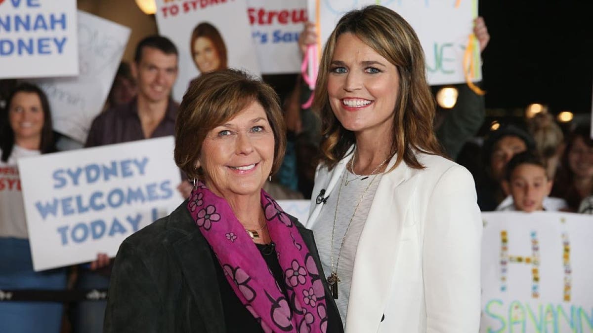 Nancy and Savannah Guthrie