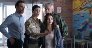 Sheriff Country’s Mickey and Travis Are Caught Kissing by Their Daughter Skye After Secret Reunion (Exclusive)