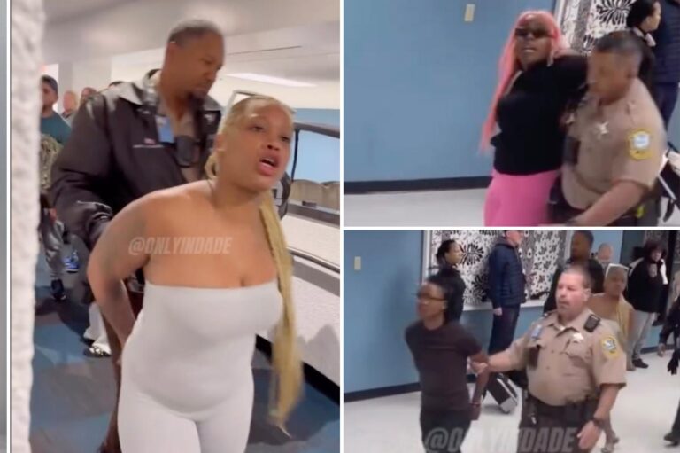 Three women yanked off plane, arrested at Miami airport after refusing to pay extra baggage fee 