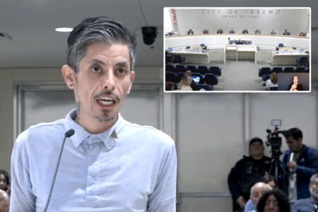 Sex offender stages showdown at Fresno city hall, demands right to run for office