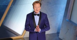Revisit Conan O’Brien’s Best Award Show Moments Before He Hosts the 2026 Academy Awards