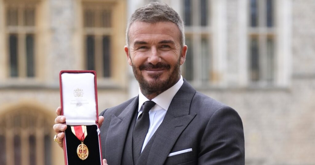 David Beckham Says His Kids Asked If They Get ‘Any Privileges’ From His British Knighthood David Beckham Says His Kids Asked If They Get ‘Any Privileges’ From His British Knighthood
