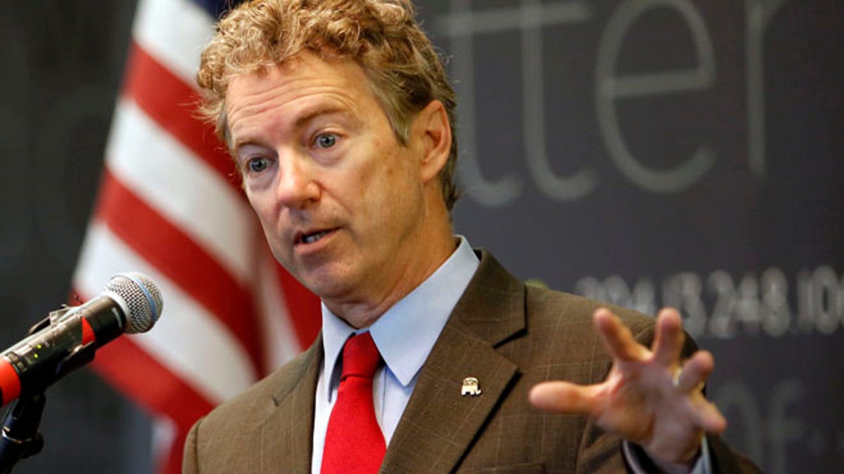 March 20, 2015: Sen., Rand Paul, R-Ky. speaks in Manchester, N.H.