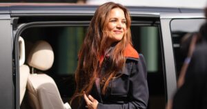 Spotted! Katie Holmes’ Exact Levi’s Jacket Is a Spring Must-Have — And It’s Newly Marked Down