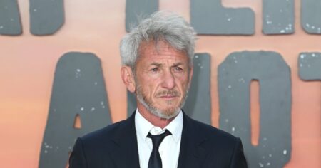Sean Penn Awarded Honorary Oscar Made of Metal After Skipping 2026 Academy Awards for Ukraine Trip