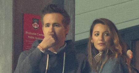 Blake Lively Packs on PDA With Husband Ryan Reynolds as She Supports Him at Wrexham Game in Wales