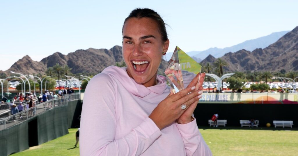 Tennis Pro Aryna Sabalenka Hopes to ‘Distract’ Opponents With Dazzling  Million Engagement Ring