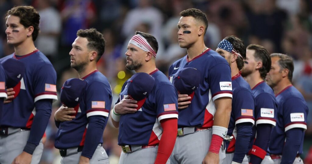 Team USA Baseball Gets Pep Talk From Former Navy SEAL Who Claims To Have Killed Osama bin Laden Team USA Baseball Gets Pep Talk From Former Navy SEAL Who Claims To Have Killed Osama bin Laden