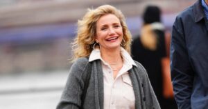 Cameron Diaz’s Luxe Cardigan Is a Rich Mom Spring Staple That We Can’t Help But Copy