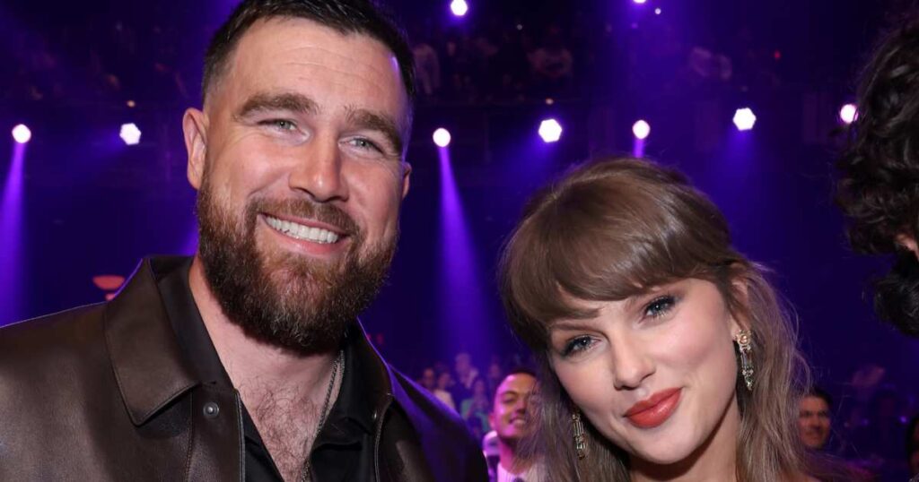 Taylor Swift and Travis Kelce Make Rare Date Night Appearance at iHeartRadio Music Awards Taylor Swift and Travis Kelce Make Rare Date Night Appearance at iHeartRadio Music Awards