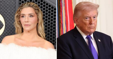 Kesha Slams Donald Trump After White House Uses Her Song ‘Blow’ in Pro-War Video Kesha Slams Donald Trump After White House Uses Her Song ‘Blow’ in Pro-War Video