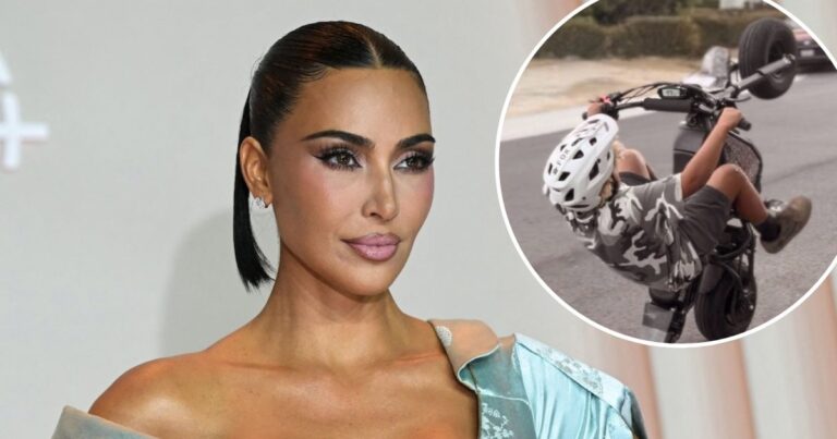 Kim Kardashian Shares Pic of Son Saint, 10, Popping a Wheelie on Dirt Bike: ‘Biker Boy Saint’ Kim Kardashian Shares Pic of Son Saint, 10, Popping a Wheelie on Dirt Bike: ‘Biker Boy Saint’