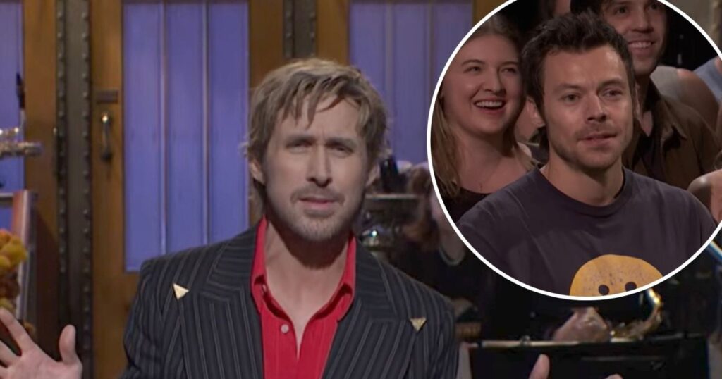 Ryan Gosling Brings Back Barbie’s ‘I’m Just Ken’ When Harry Styles Crashes His ‘SNL’ Monologue