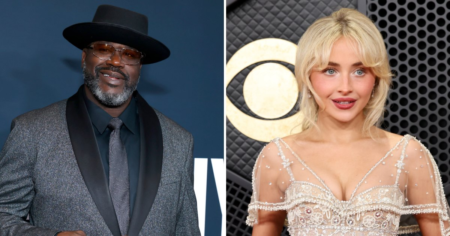 Shaquille O’Neal Denies Sending ‘Horny’ DMs to Sabrina Carpenter: ‘Got Way More Game Than That’