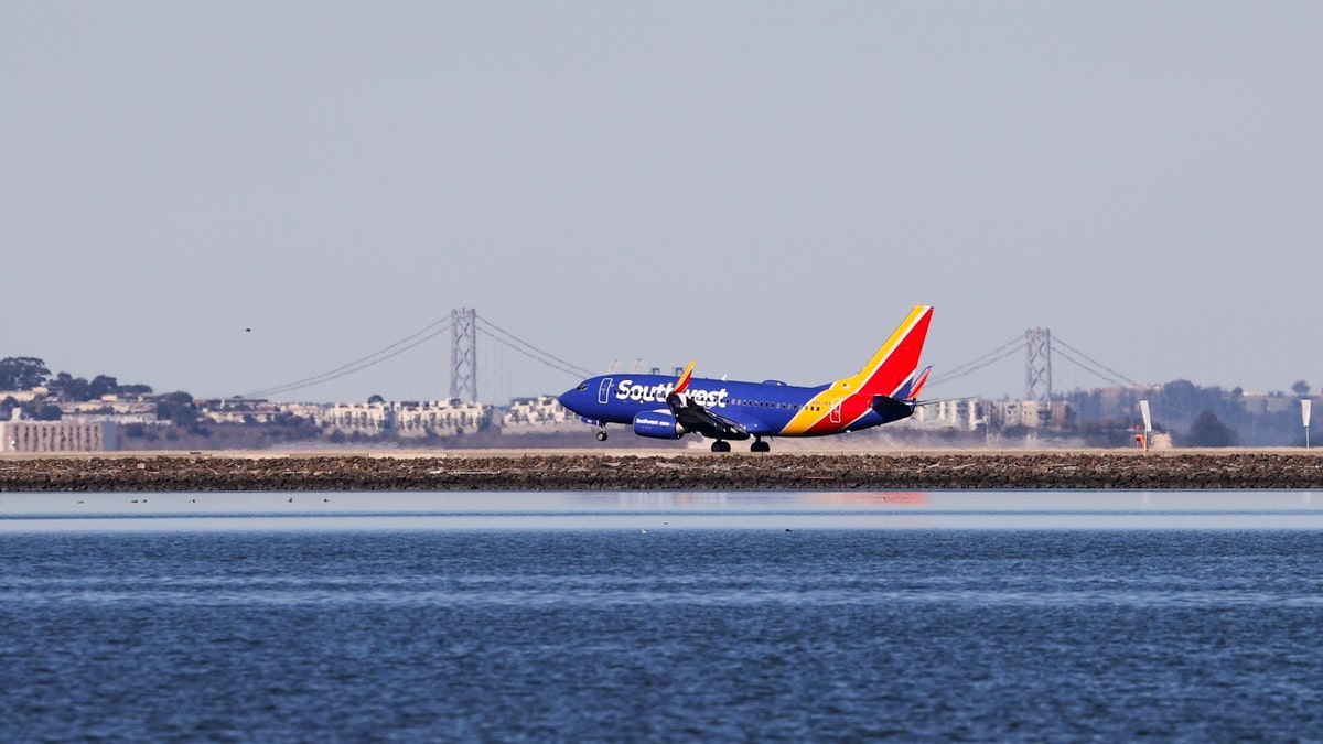 A Southwest Airlines plane