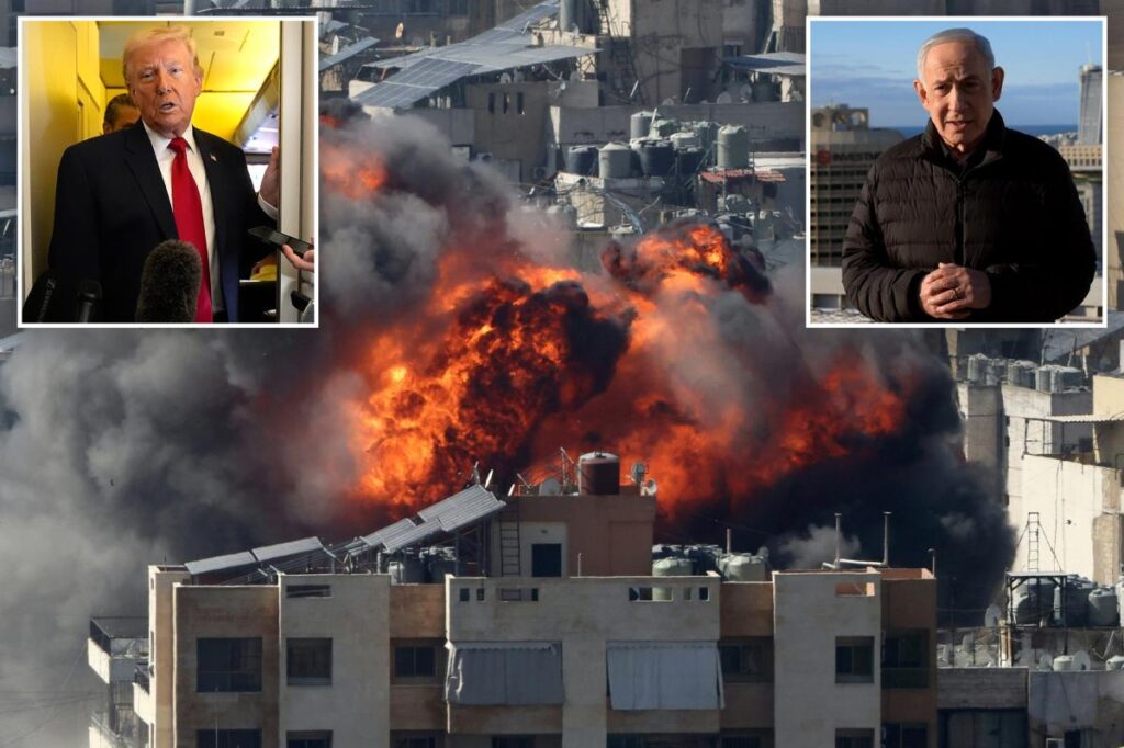 Trump says he and Israel’s Netanyahu will make ‘mutual’ decision on ending Iran war Trump says he and Israel’s Netanyahu will make ‘mutual’ decision on ending Iran war