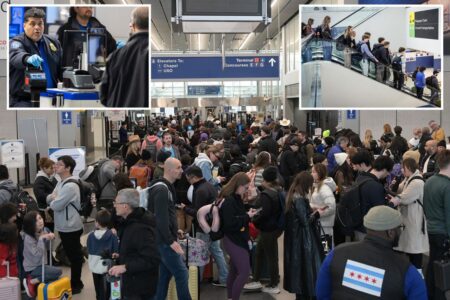 Spring break travelers face hourslong airport security lines, risk of airport closures with no end in sight for Dem DHS shutdown