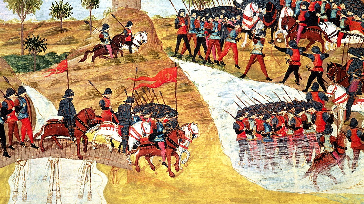 Medieval depiction of Alexander the Great