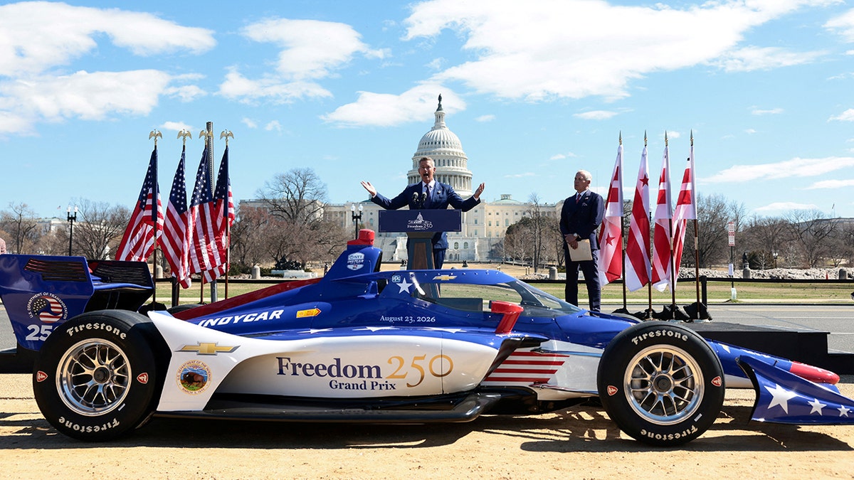 Sean Duffy at a news conference