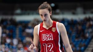 Caitlin Clark earns Diana Taurasi’s approval after wearing iconic No 12 for Team USA debut