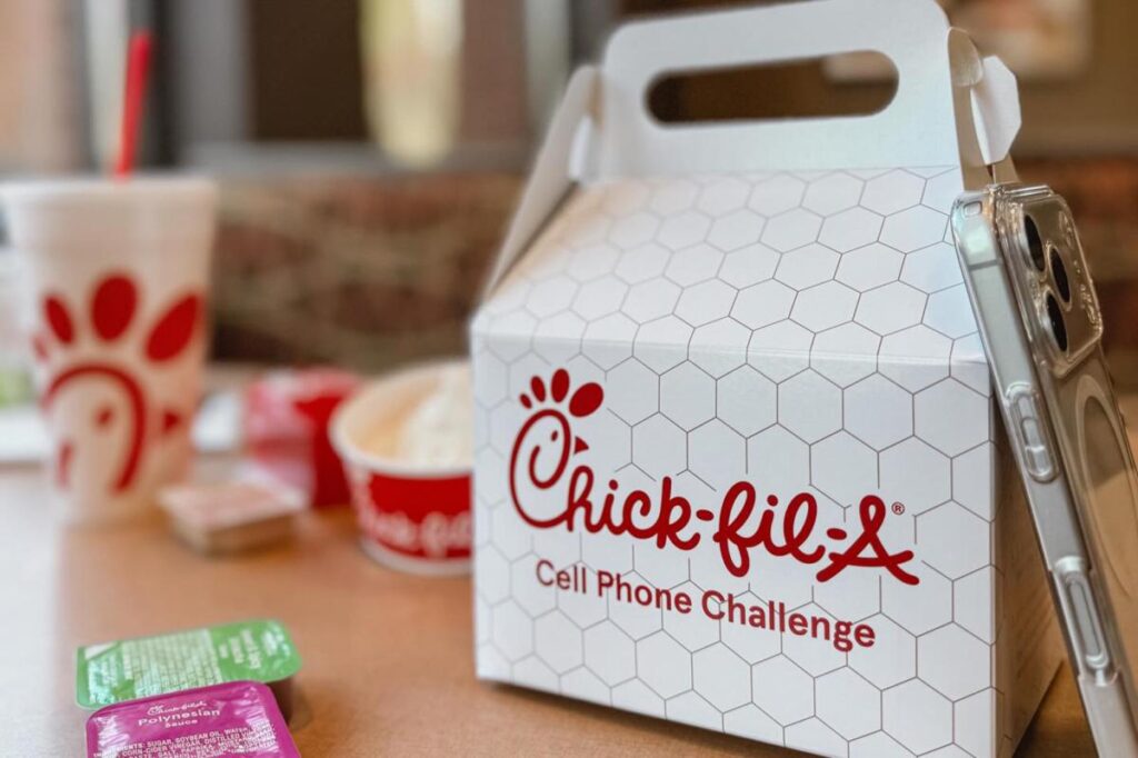 Chick-fil-A wants you to put away your phone — and has a reward for those who do