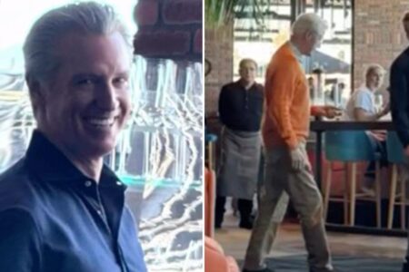 Gavin Newsom goes incognito to dodge snap with Epstein-tainted Bill Clinton