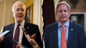 Texas Senate primaries explode as Cornyn warns Paxton could cost GOP majority, Democrats clash over race