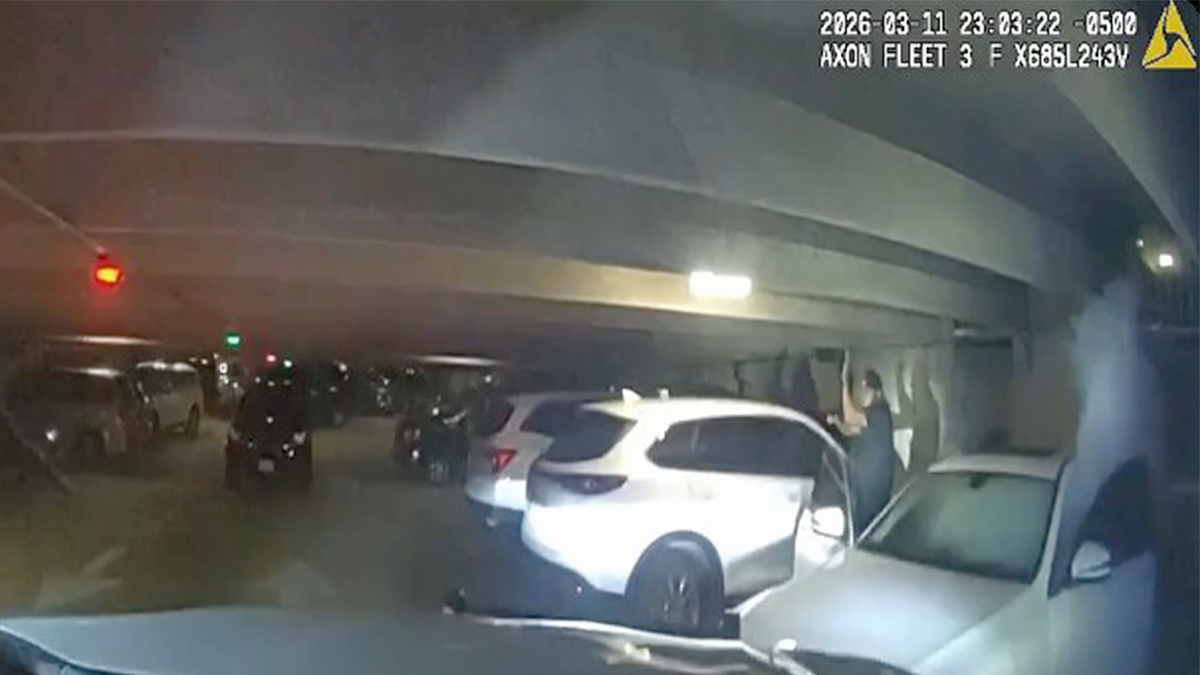 Diamon-Mazairre Robinson raising a gun