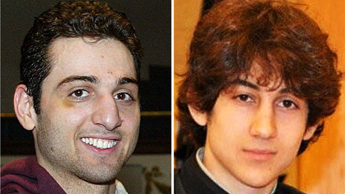 Tsarnaev brothers in a side by side photo.