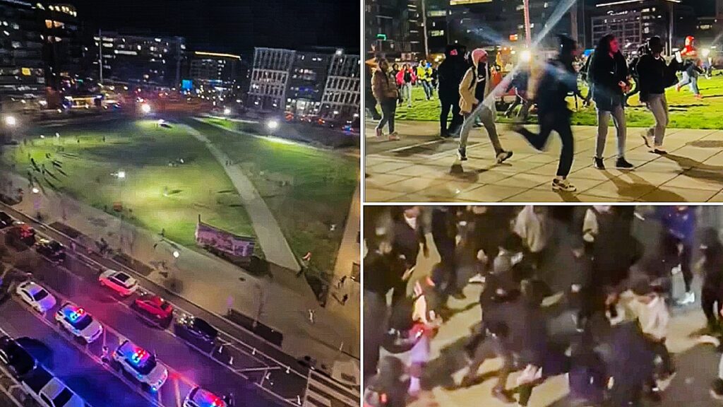 Violent DC teen takeover in upscale neighborhood escalates to gunfire Violent DC teen takeover in upscale neighborhood escalates to gunfire