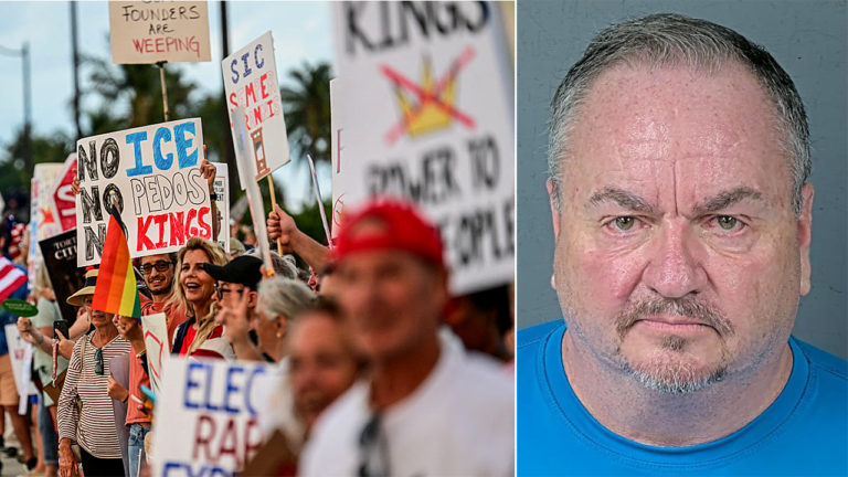 Florida county’s Democratic Party chair accused of hitting man in head with bullhorn at ‘No Kings’ protest Florida county’s Democratic Party chair accused of hitting man in head with bullhorn at ‘No Kings’ protest