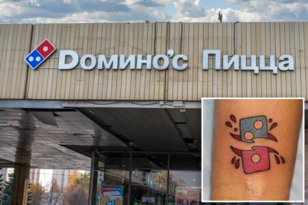 Domino’s fan got a tattoo of the company’s logo to win pizza for life — then he got burned when the deal was shut down