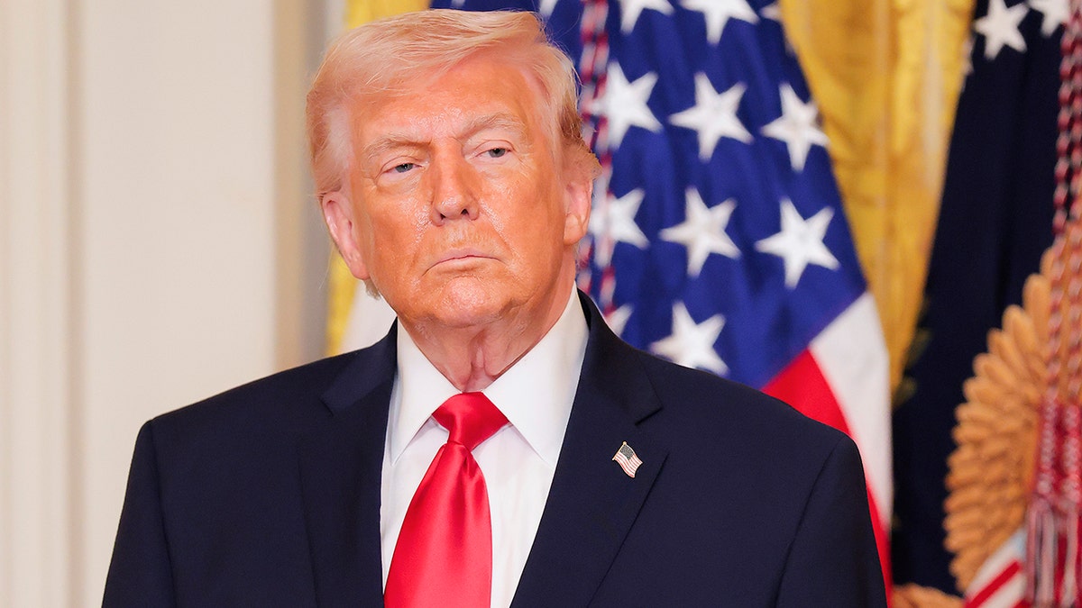 President Donald Trump at White House