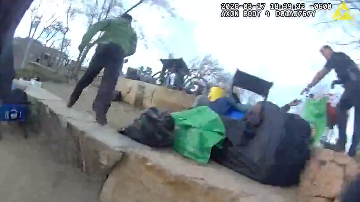 Boulder police officer approaching suspected meth dealer near creek before struggle